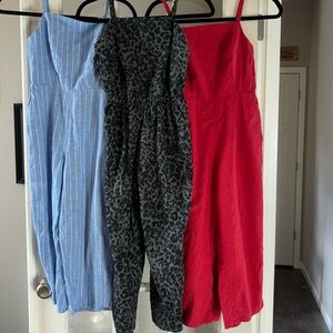 3 Old Navy Rompers